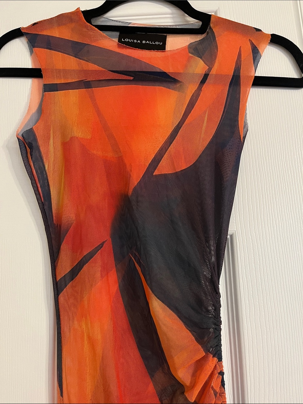 Louisa Ballou Heatwave Sheer Mini Dress - Picture 3 of 10